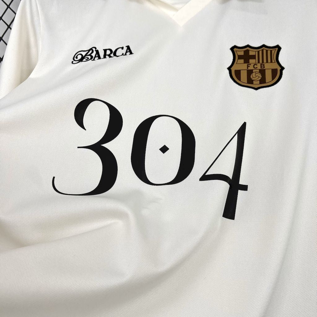 Men’s Barcelona 2024/25 Fan ‘LAMINE YAMAL 304’ Special Edition Jersey