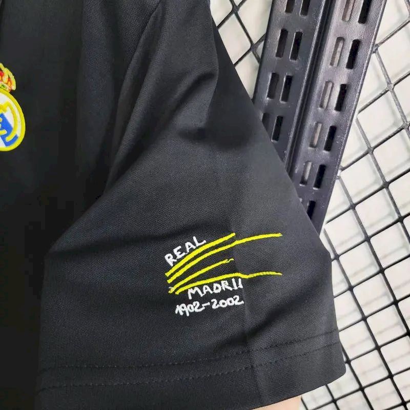 Real Madrid 2002/03 Retro Away Champions League Edition Jersey