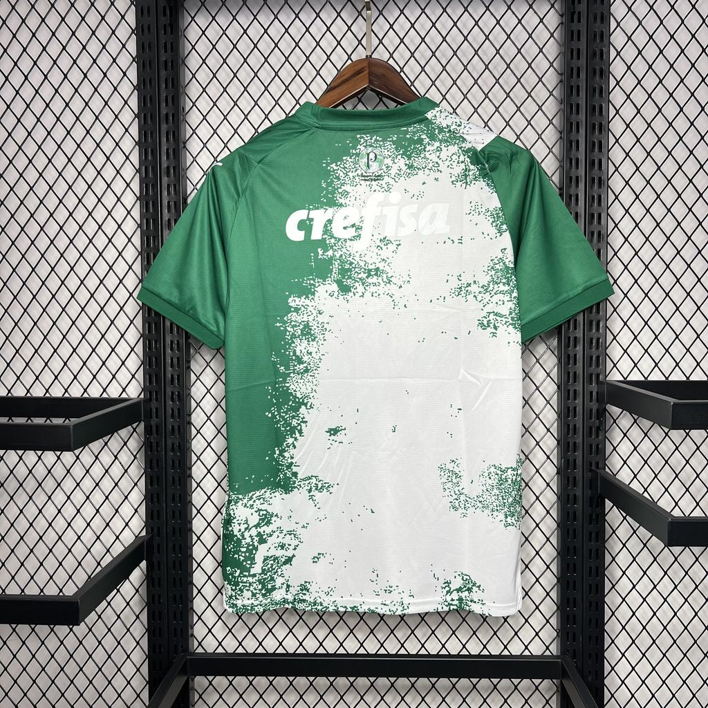 Men's Palmeiras 2024/25 White and green Jersey