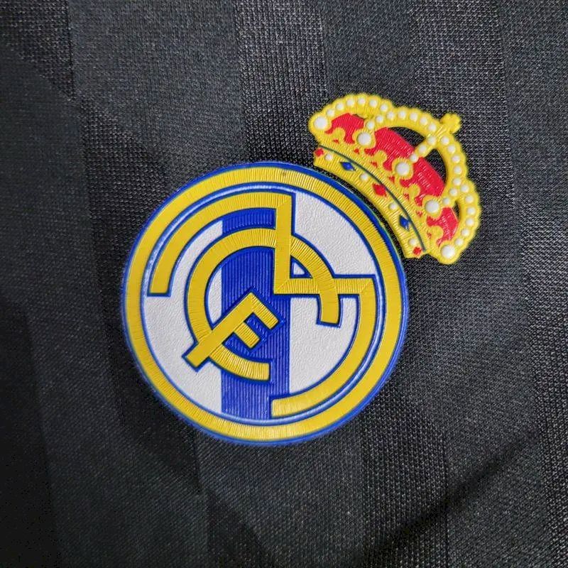 Real Madrid 2011/12 Retro Away Long Sleeves Jersey