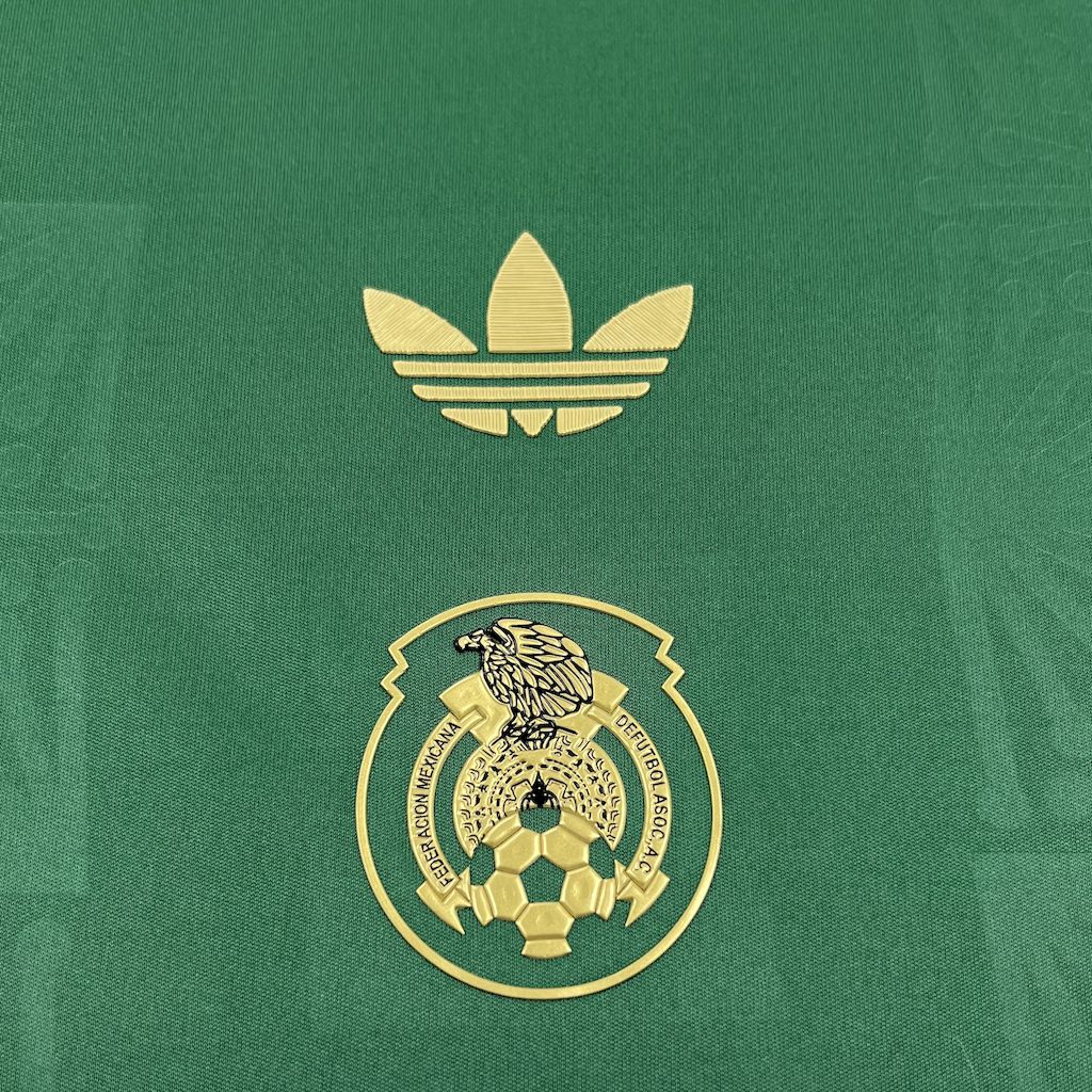 Women's Mexico 2025/26 Gold - Green Jersey
