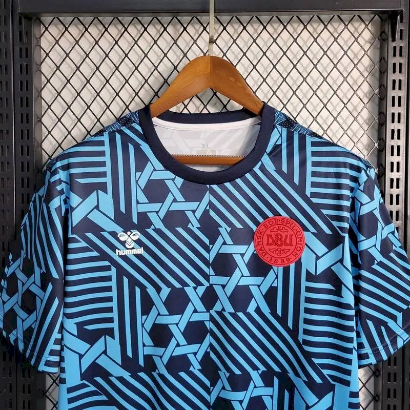 Men's Denmark 2023/24 Pre-Match Jersey