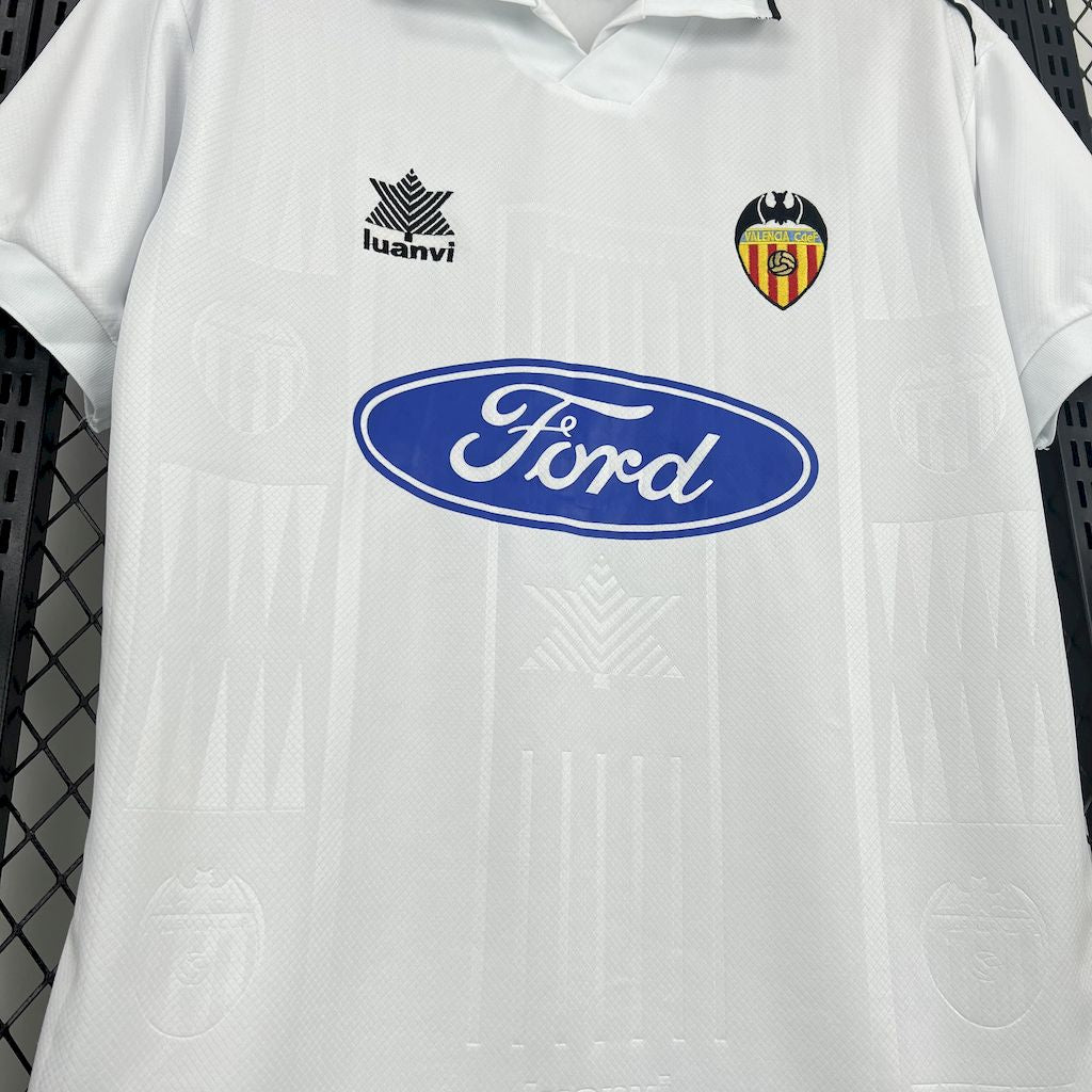 Valencia CF 1996/97 Retro Home Jersey
