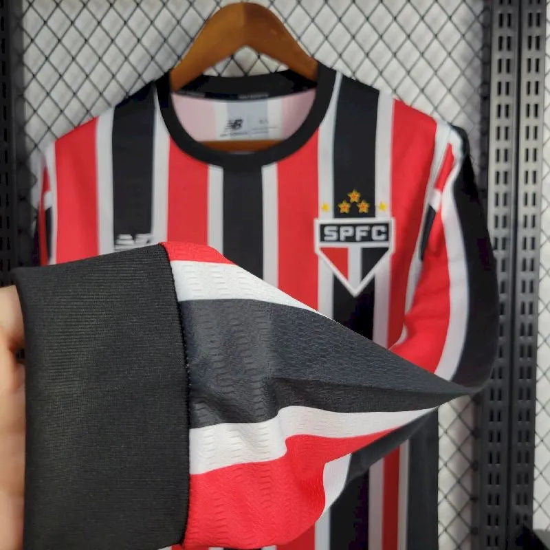Men's São Paulo 2024/25 Away Long Sleeve Jersey