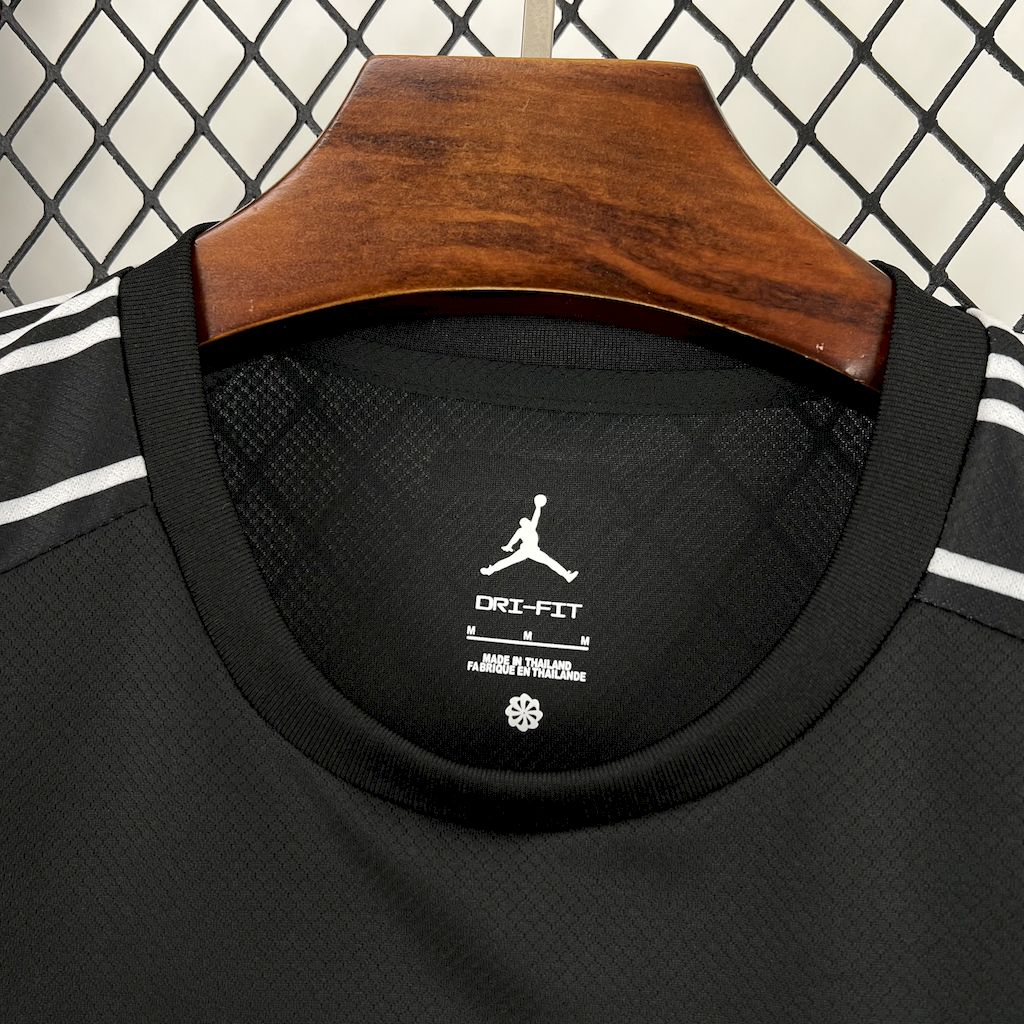 Men’s Barcelona 2024/25 Fan Travis Scott Edition Black Special Edition Jersey
