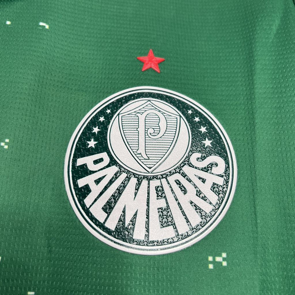 Men's Palmeiras 2024/25 White and green Jersey
