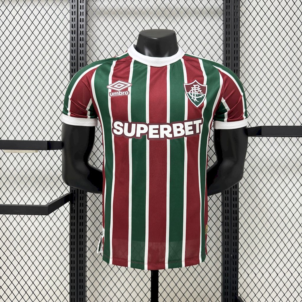 Men's Fluminense 2025/26 Player Home Jersey