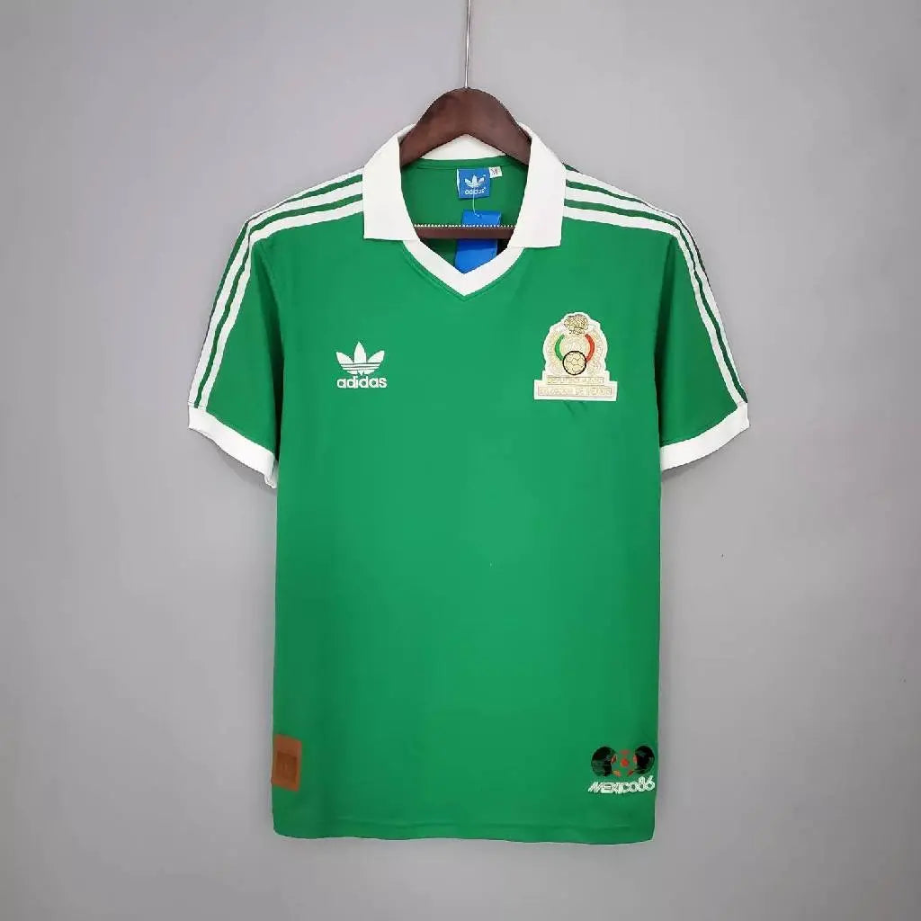 Mexico 1986 Retro Home Jersey