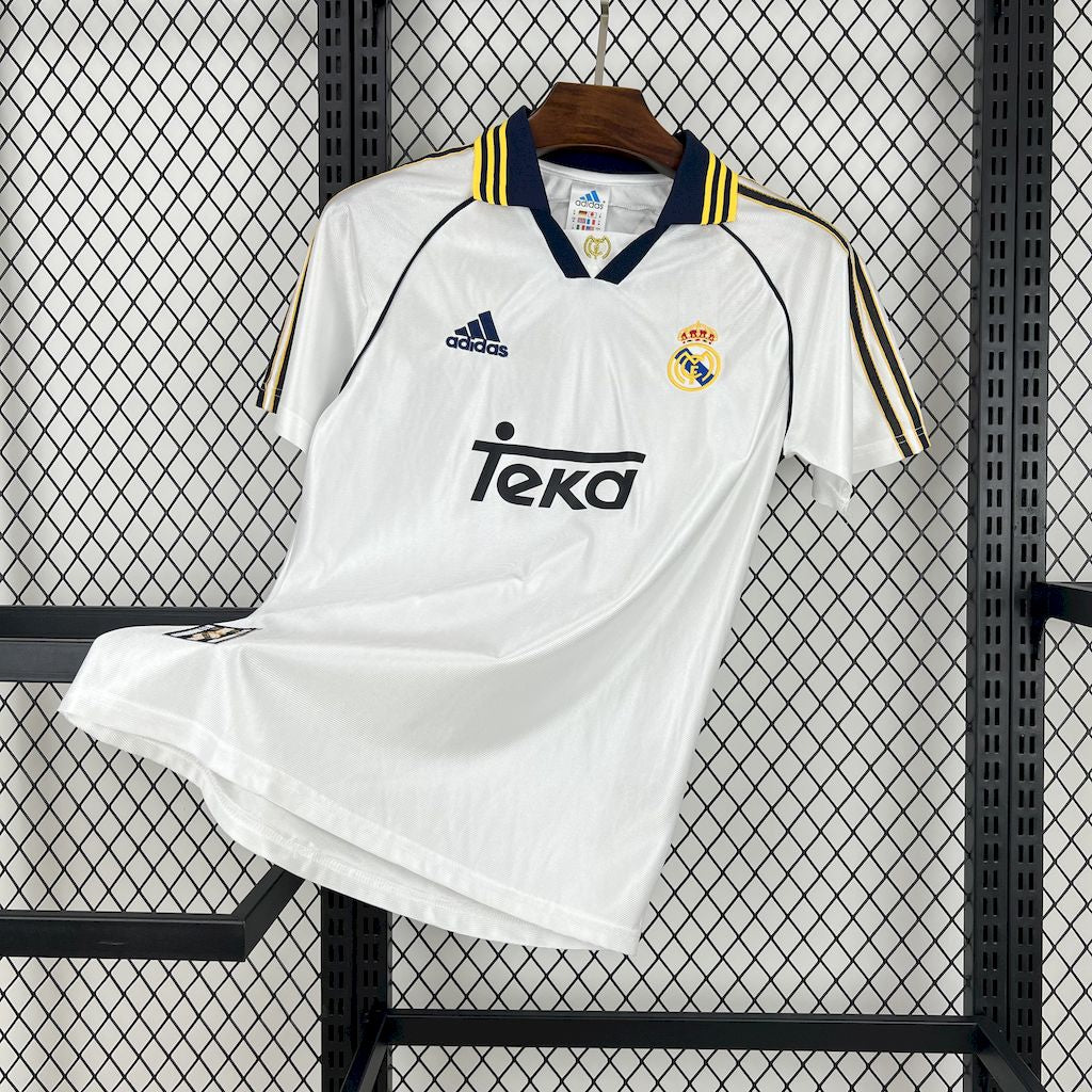 Real Madrid 1998/00 Retro Home Jersey