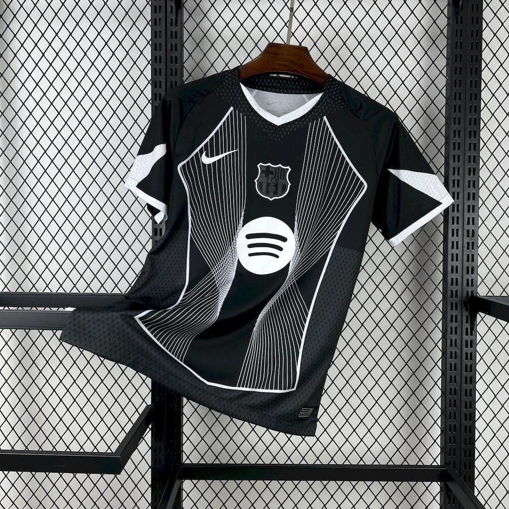 Men’s Barcelona 2025/26 Fan black special edition Jersey
