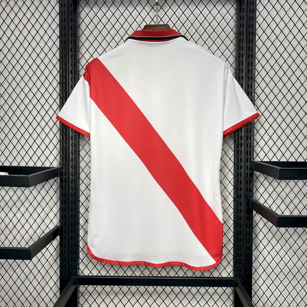 Rayo Vallecano 2001/02 Retro Home Jersey