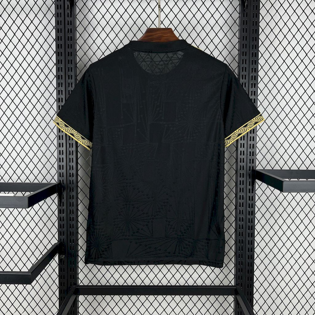 Men's Mexico 2025/26 Gold - Black Jersey