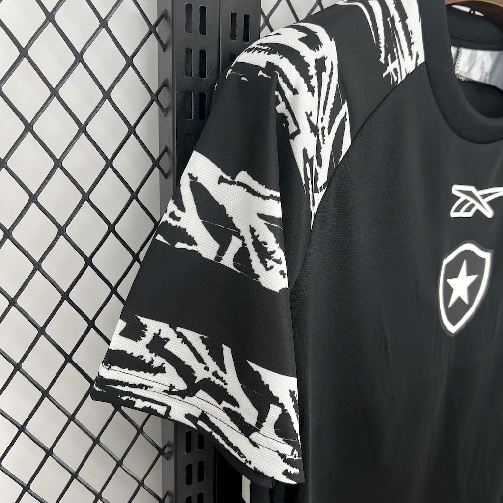 Men's Botafogo 2025/26 Black Pre-Match Jersey