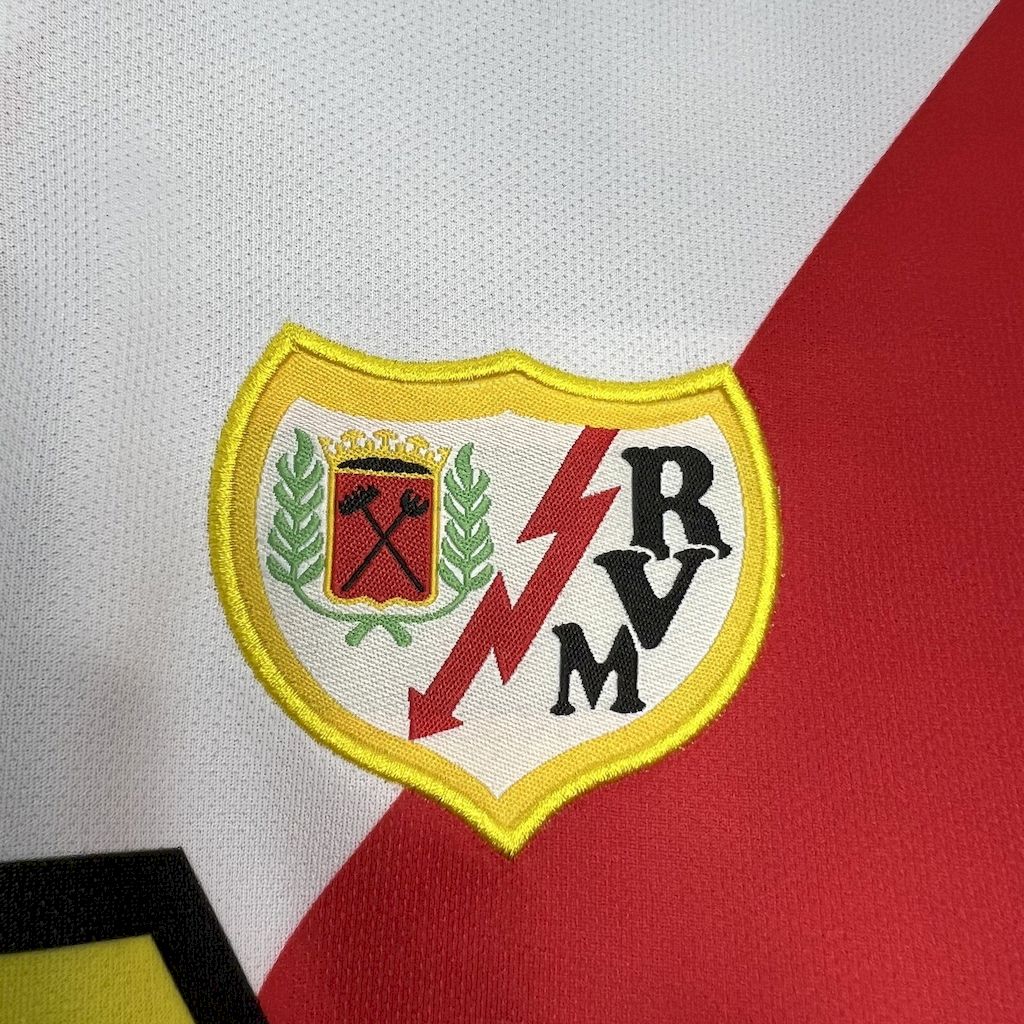 Rayo Vallecano 2001/02 Retro Home Jersey