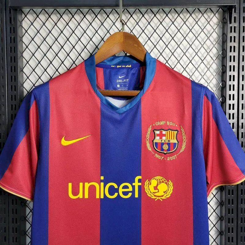 Barcelona 2007/08 Retro Home Jersey