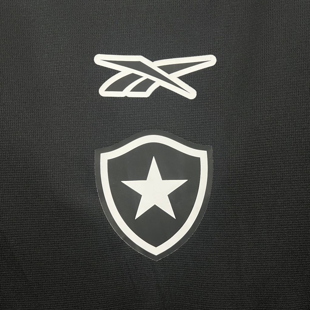 Men's Botafogo 2025/26 Black Pre-Match Jersey
