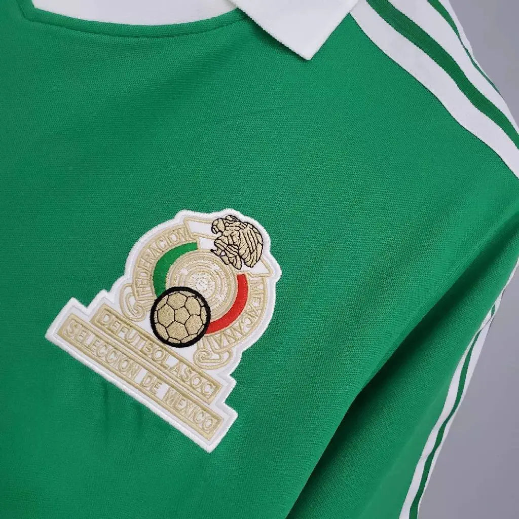 Mexico 1986 Retro Home Jersey