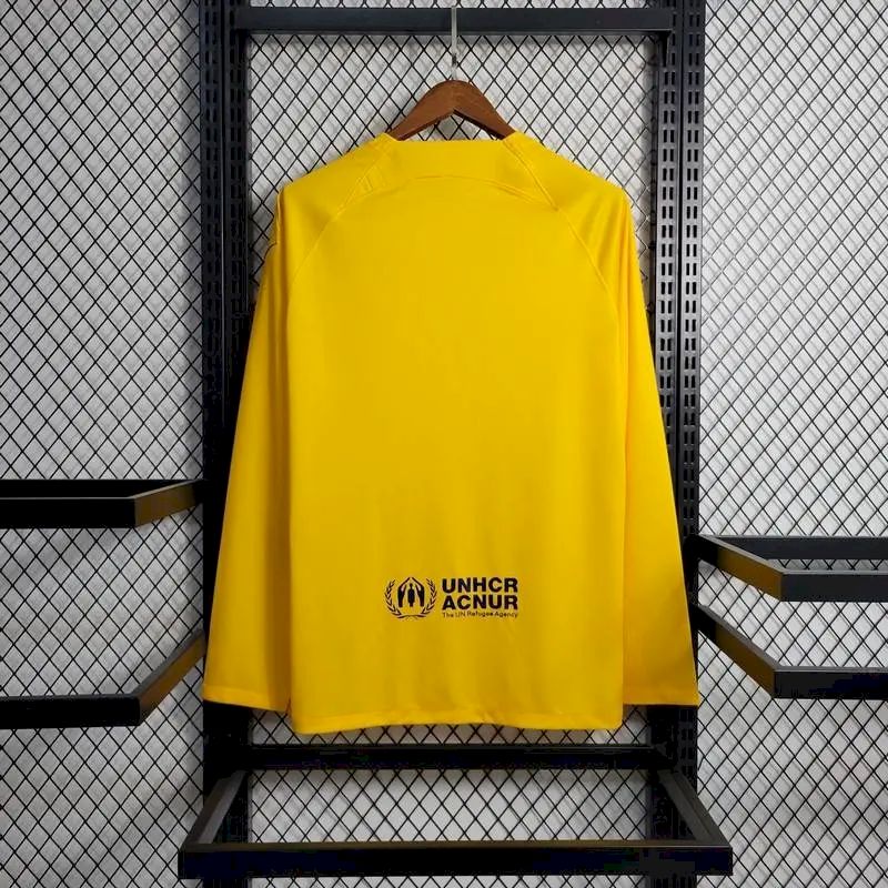 Men’s Barcelona 2023/24 Fourth Long Sleeves Jersey