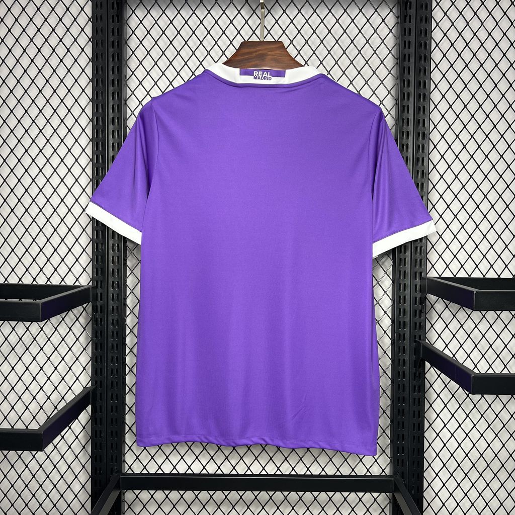 Real Madrid 2016/17 Retro Away UCL Jersey
