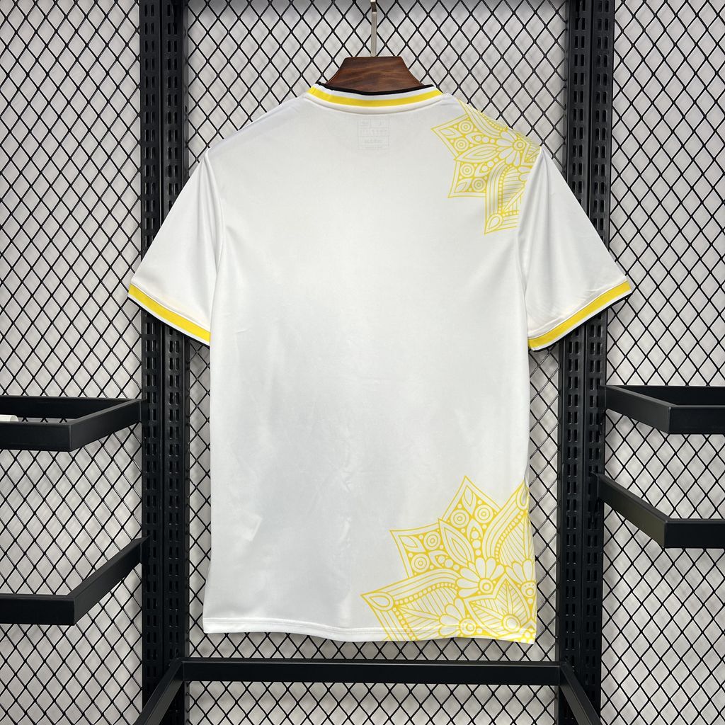 Men's Real Madrid 2024/25 White and Black Mamba special edition Jersey
