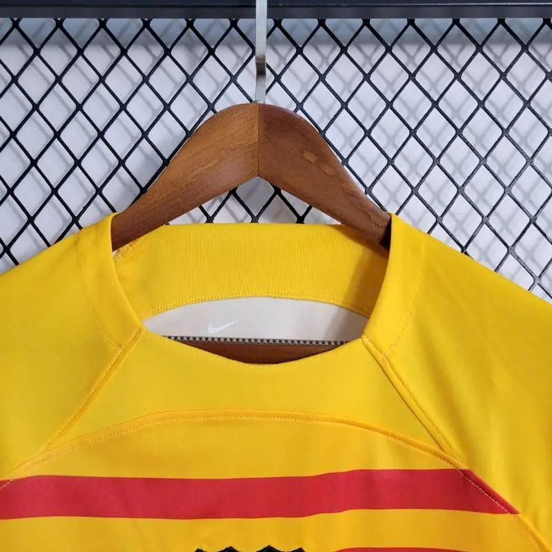 Men’s Barcelona 2023/24 Fourth Long Sleeves Jersey