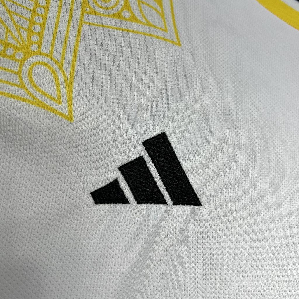Men's Real Madrid 2024/25 White and Black Mamba special edition Jersey