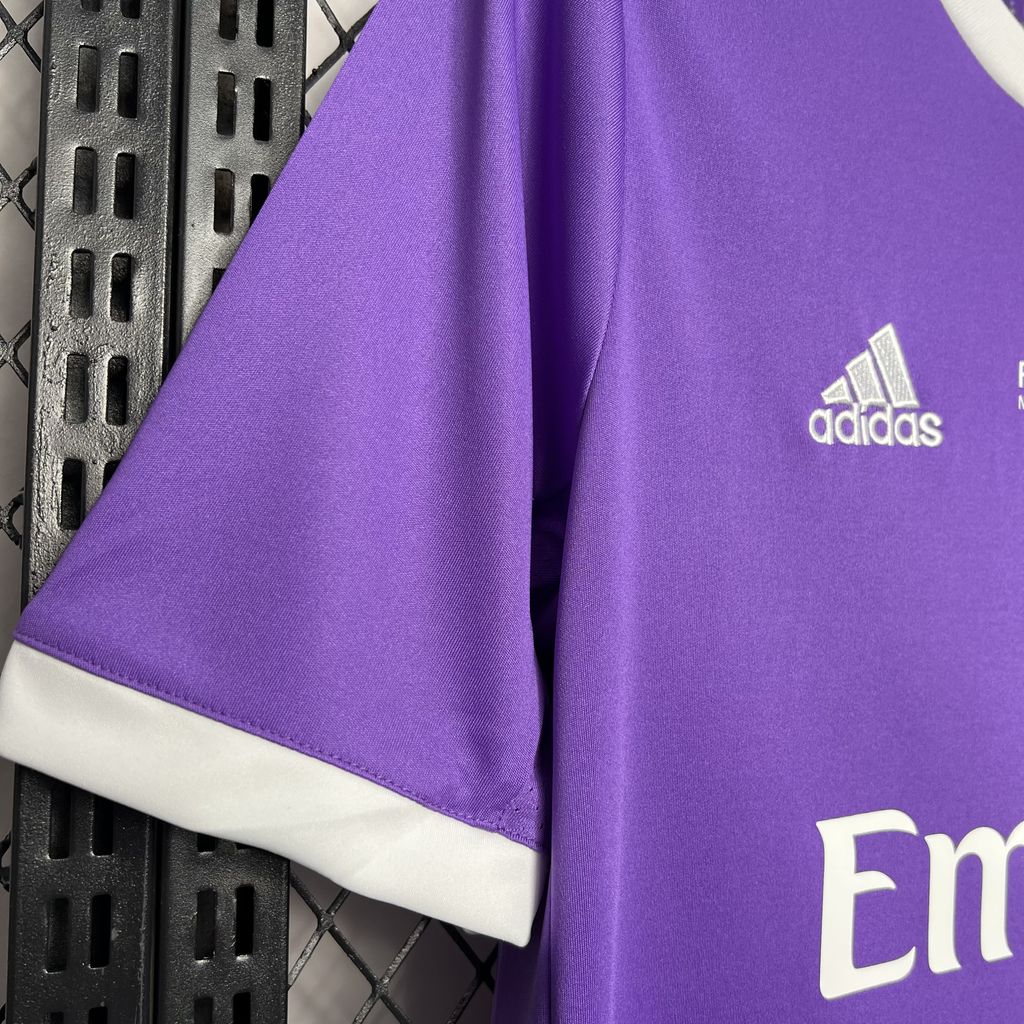 Real Madrid 2016/17 Retro Away UCL Jersey