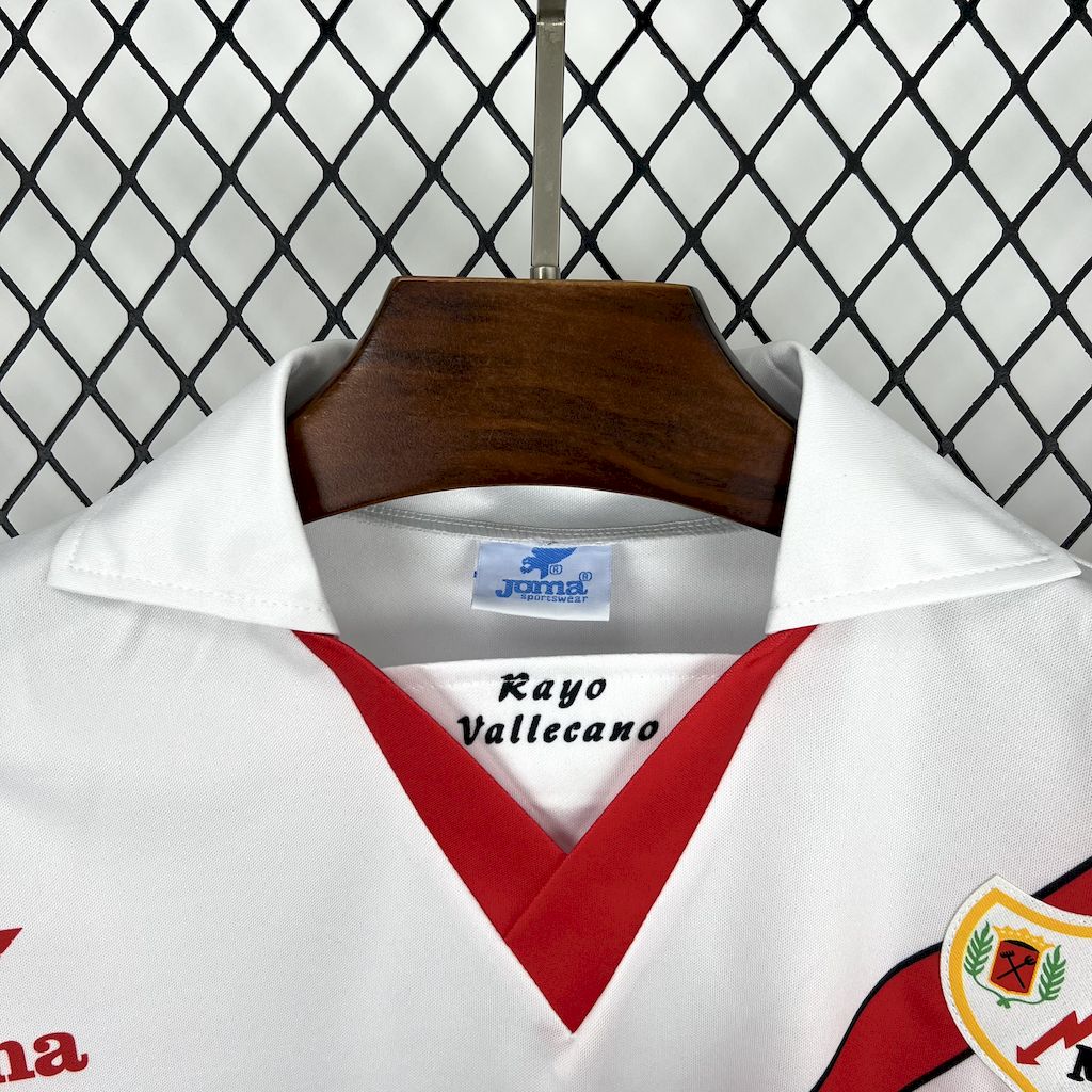 Rayo Vallecano 1997/98 Retro Home Jersey