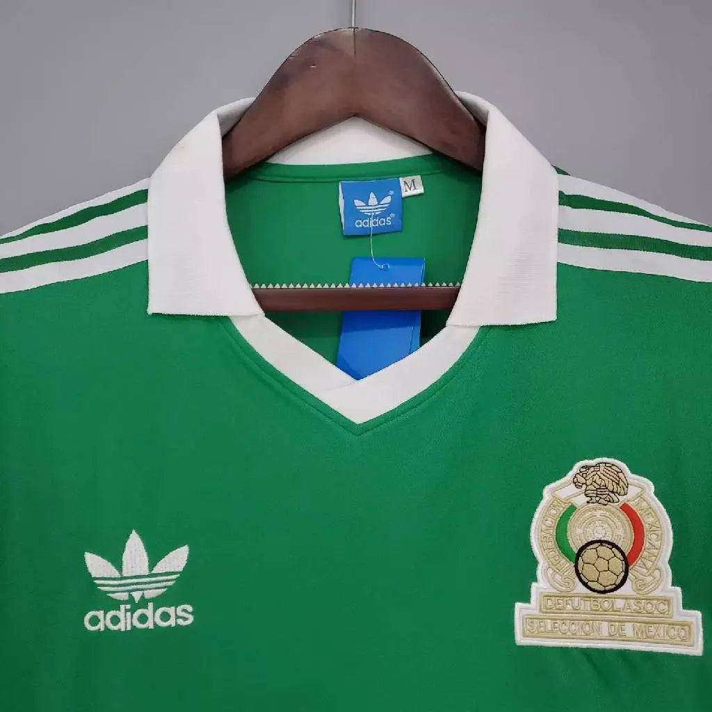 Mexico 1986 Retro Home Jersey