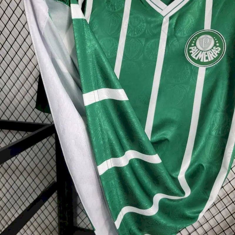 Palmeiras 1993 Retro Home Long Sleeve Jersey
