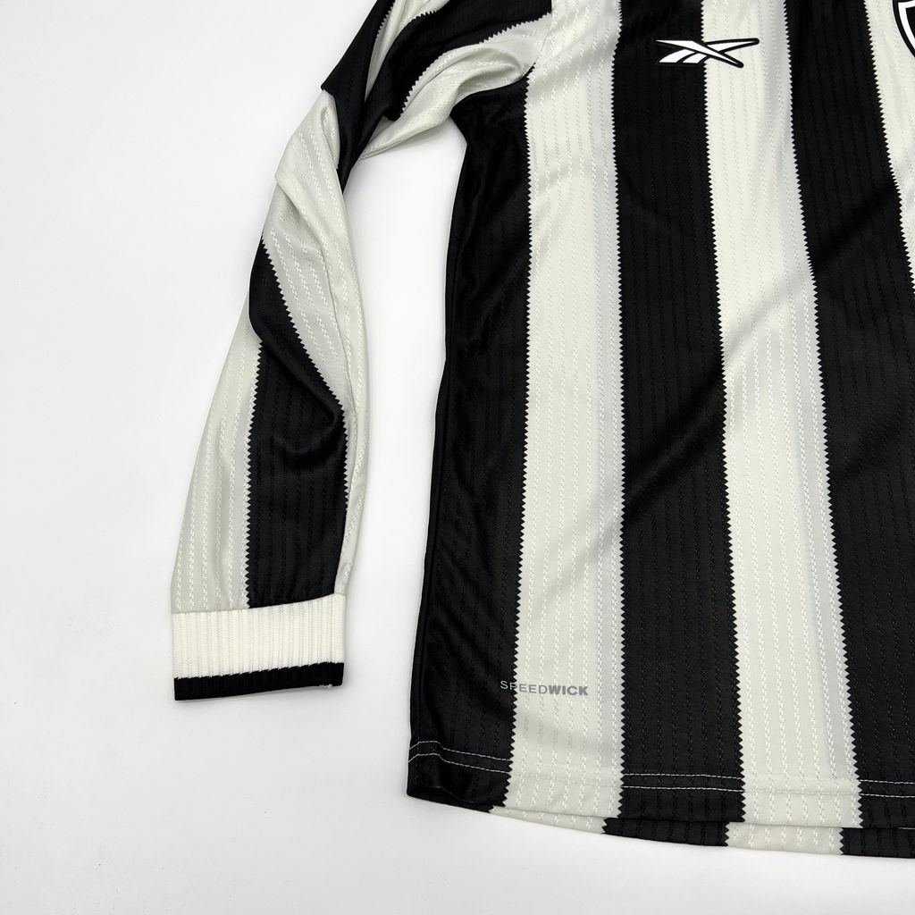 Men's Botafogo 2024/25 Fan Home Long Sleeves Jersey