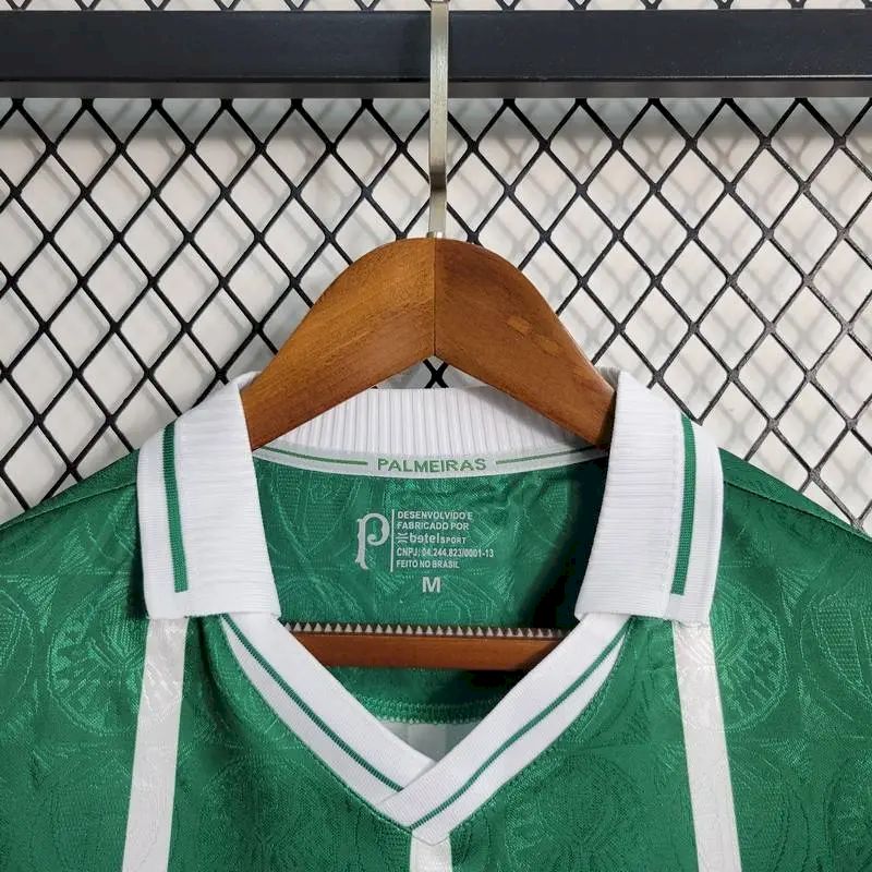 Palmeiras 1993 Retro Home Long Sleeve Jersey