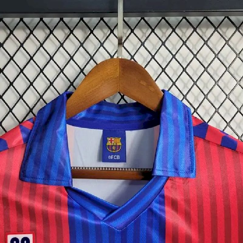 Barcelona 1991/92 Retro Home Long Sleeve Jersey
