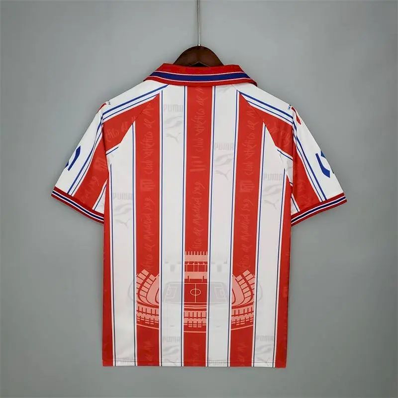 Atletico Madrid 1996/97 Retro Home Jersey