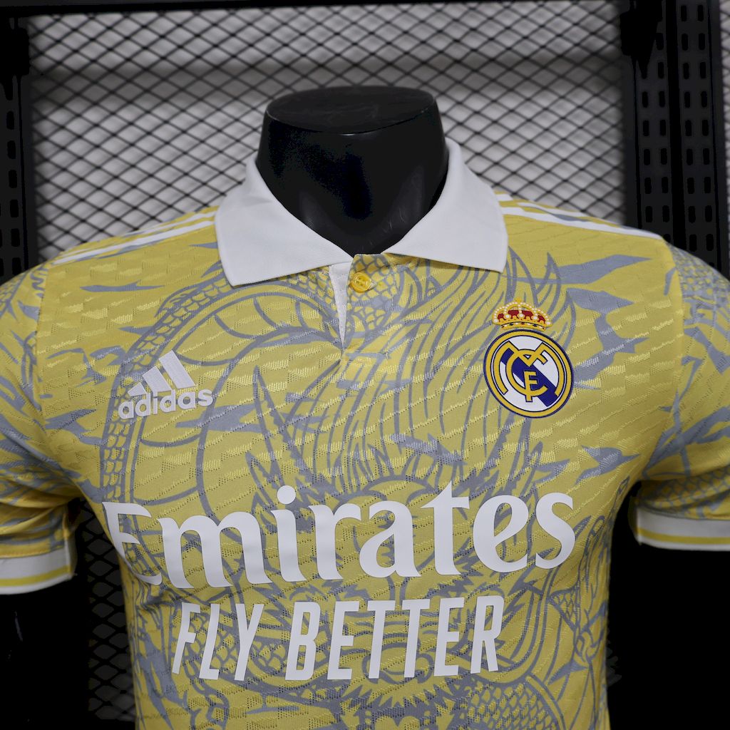 Men's Real Madrid 2025/26 Player Beige special edition Jersey