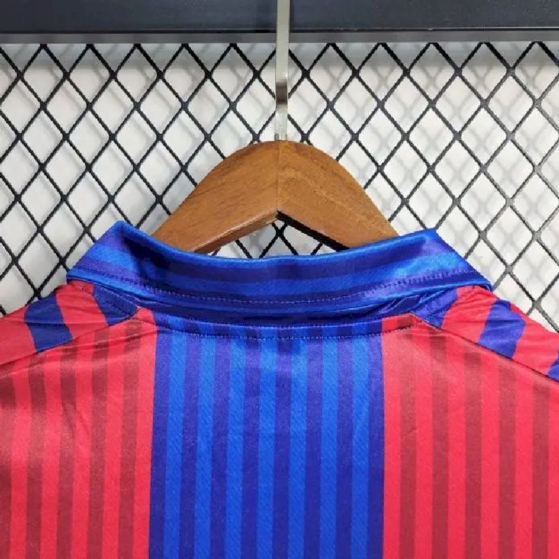 Barcelona 1991/92 Retro Home Long Sleeve Jersey
