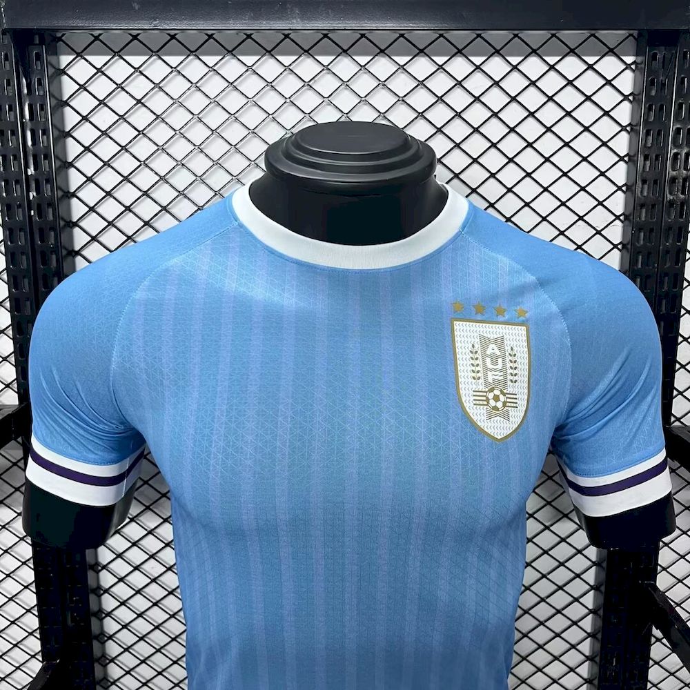Men's Uruguay 2024/25 Player Copa America Home Jersey