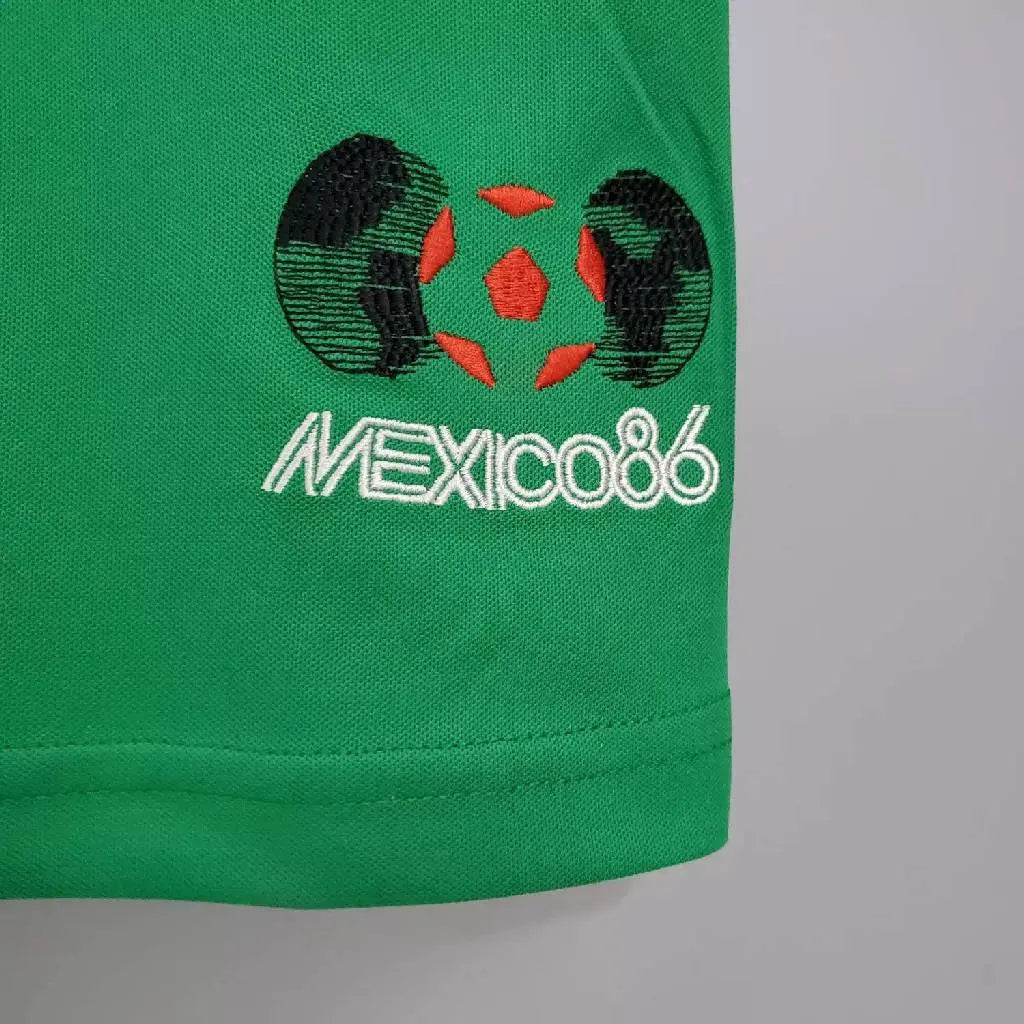 Mexico 1986 Retro Home Jersey