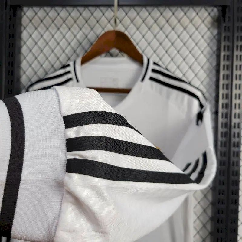 Men's Real Madrid 2024/25 Fan Home Long Sleeves Jersey