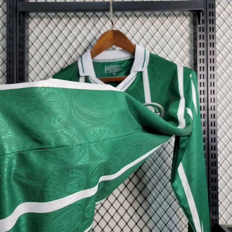 Palmeiras 1993 Retro Home Long Sleeve Jersey
