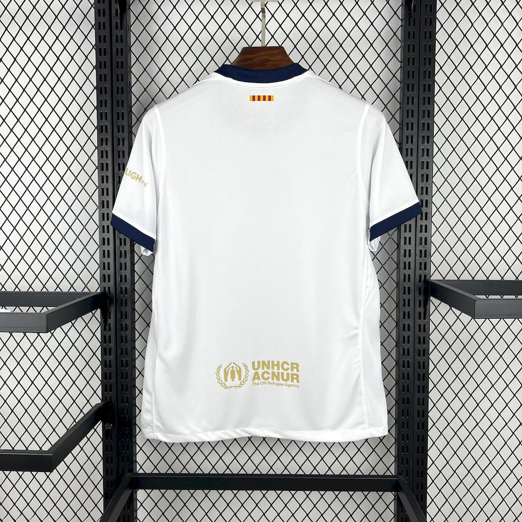 Men’s Barcelona 2025/26 Fan White Special Edition Jersey