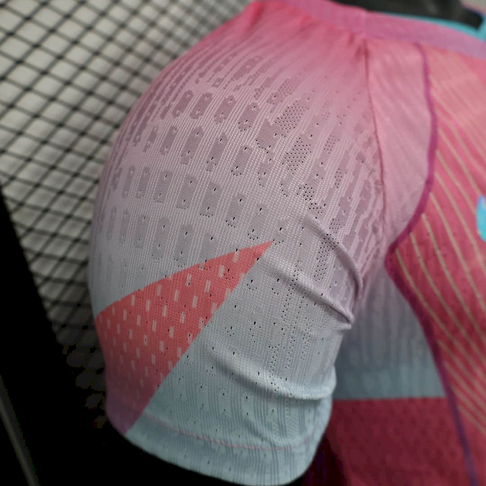 Men’s Barcelona 2025/26 Player Pink Special Edition Jersey