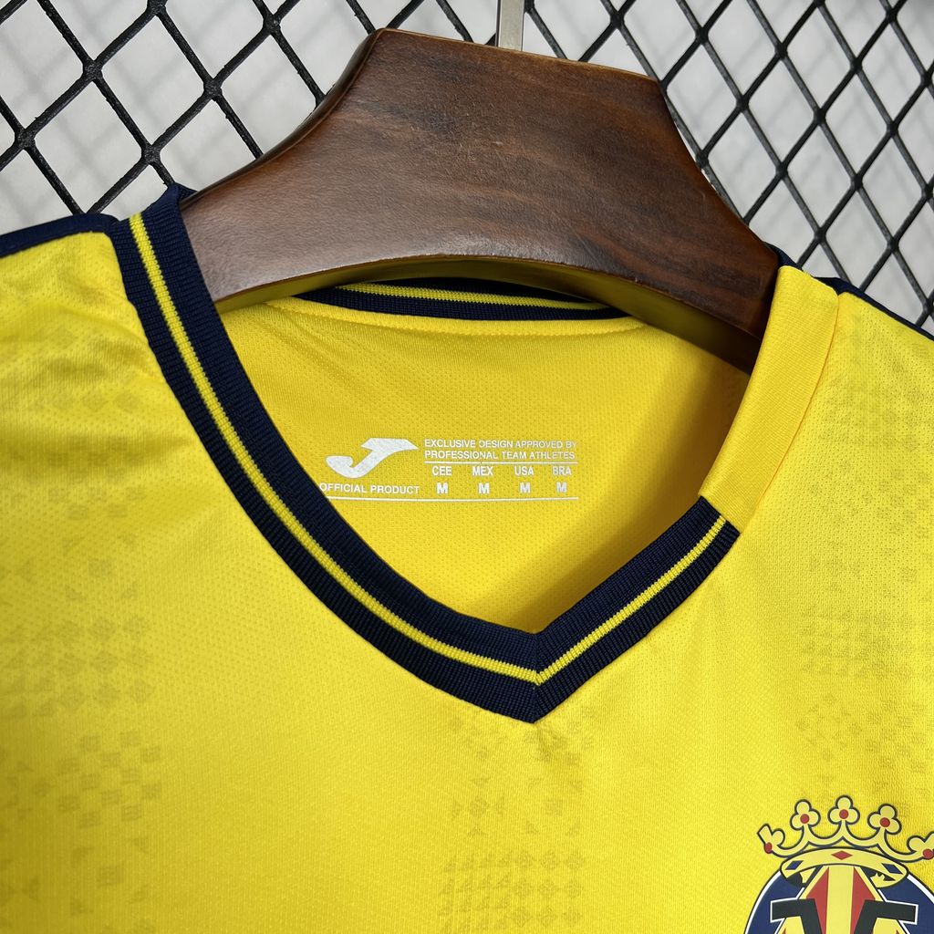 Men's Villarreal CF 2024/25 Fan Home Jersey