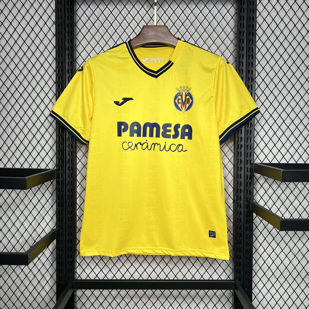 Men's Villarreal CF 2024/25 Fan Home Jersey