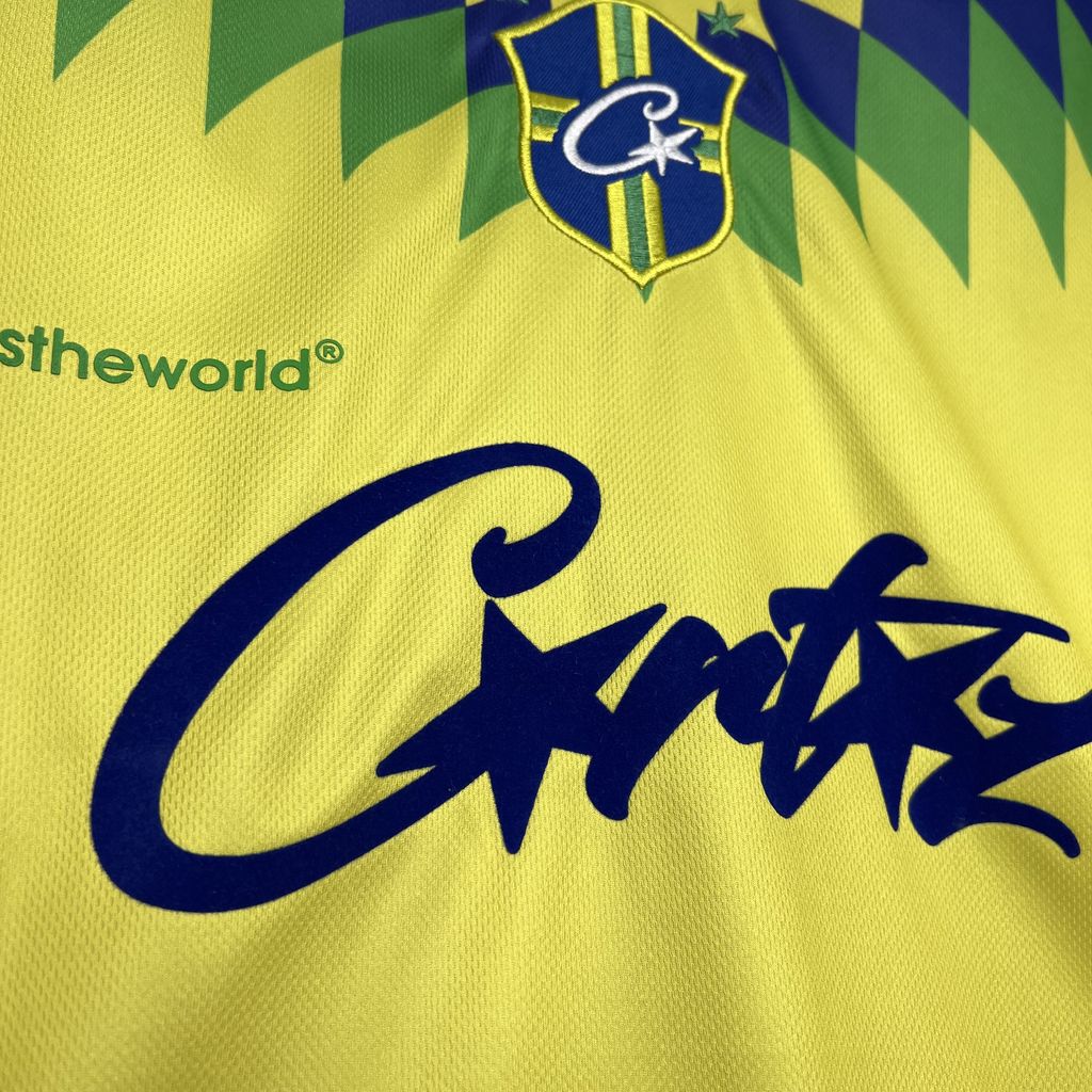 Brazil 1995 Retro Home Corteiz Jersey