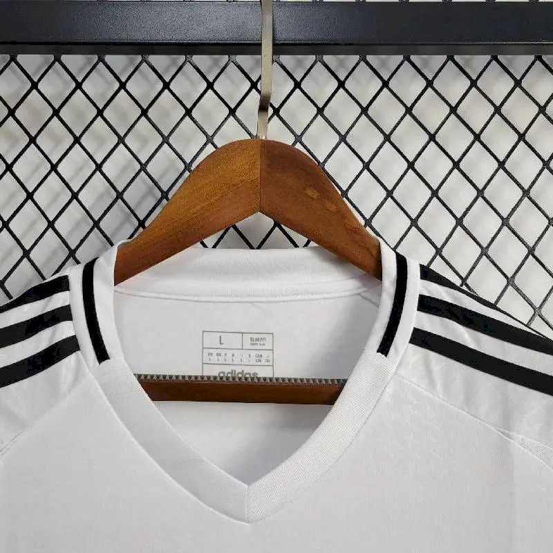 Men's Real Madrid 2024/25 Fan Home Long Sleeves Jersey