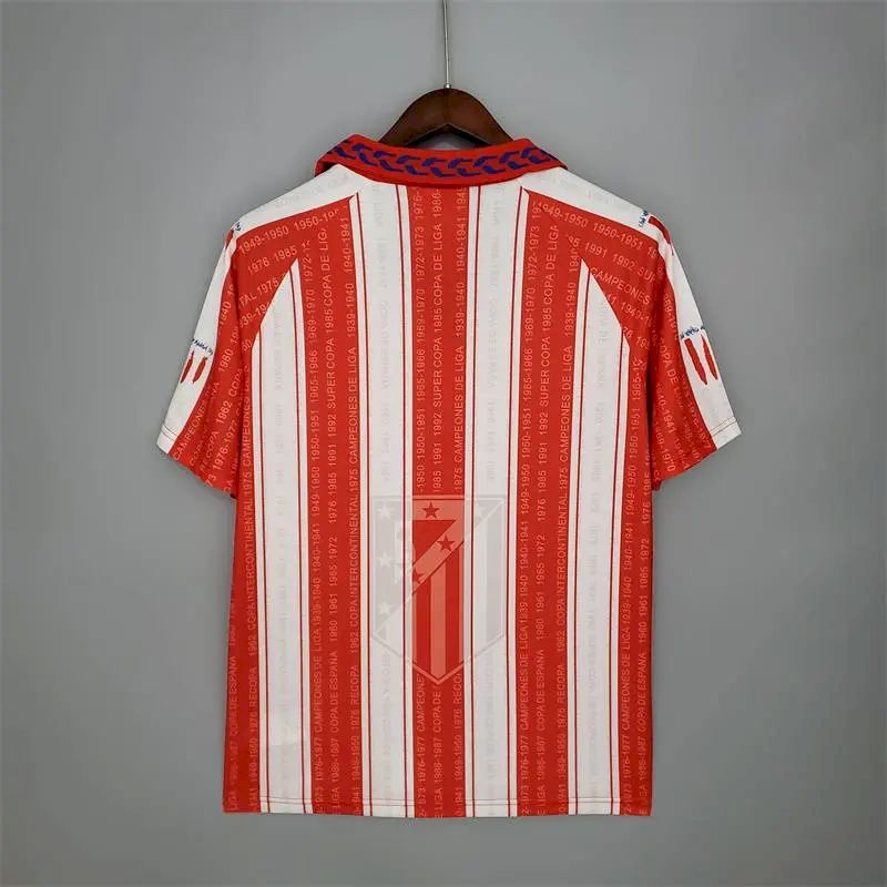 Atletico Madrid 1995/96 Retro Home Jersey