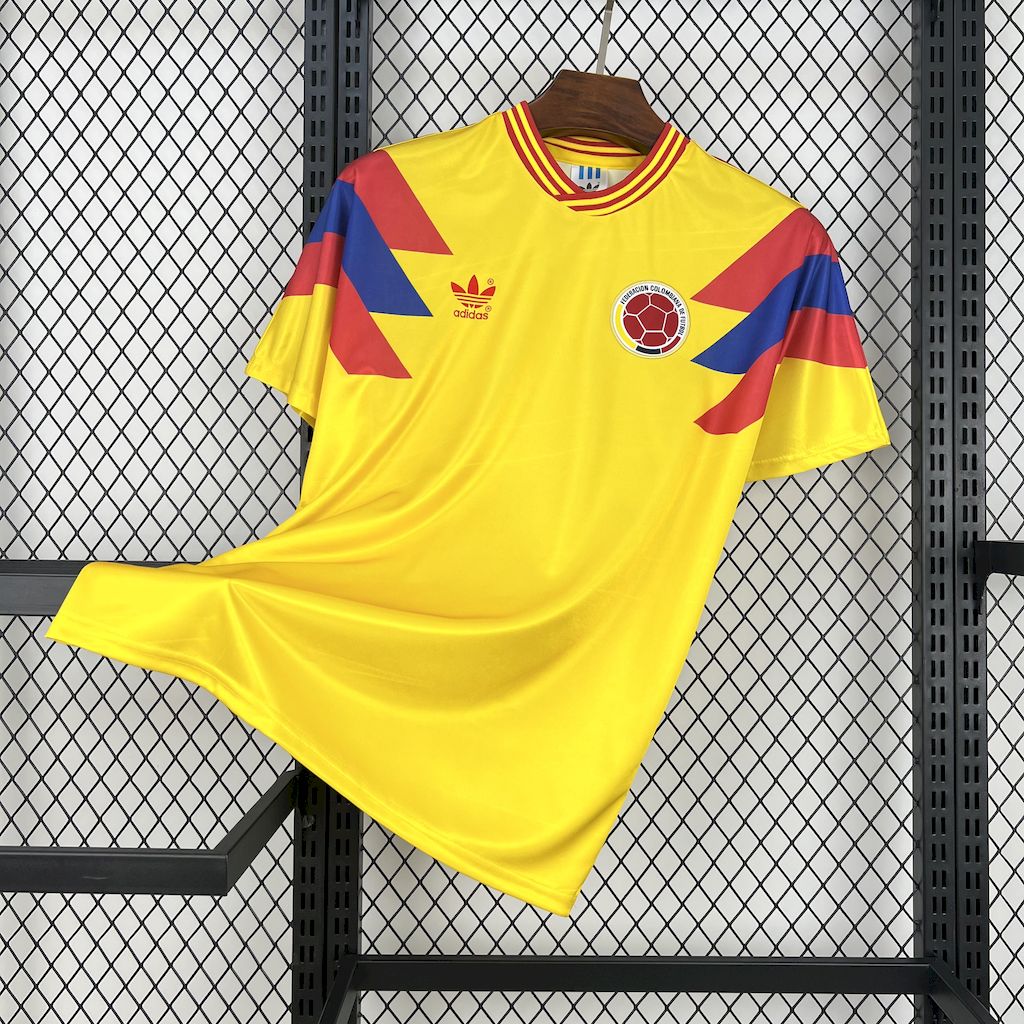 Colombia 1990 Retro Home Jersey