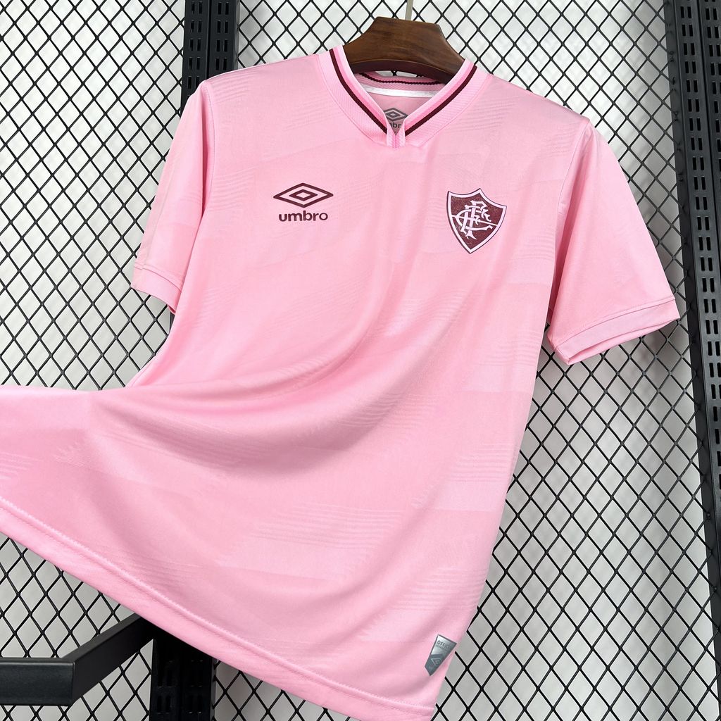 Men's Fluminense 2024/25 Pink October Jersey