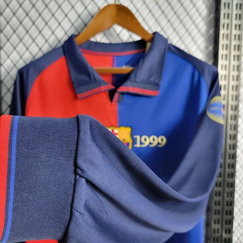 Barcelona 1899/1999 Retro 100th Anniversary Edition Long Sleeves Jersey